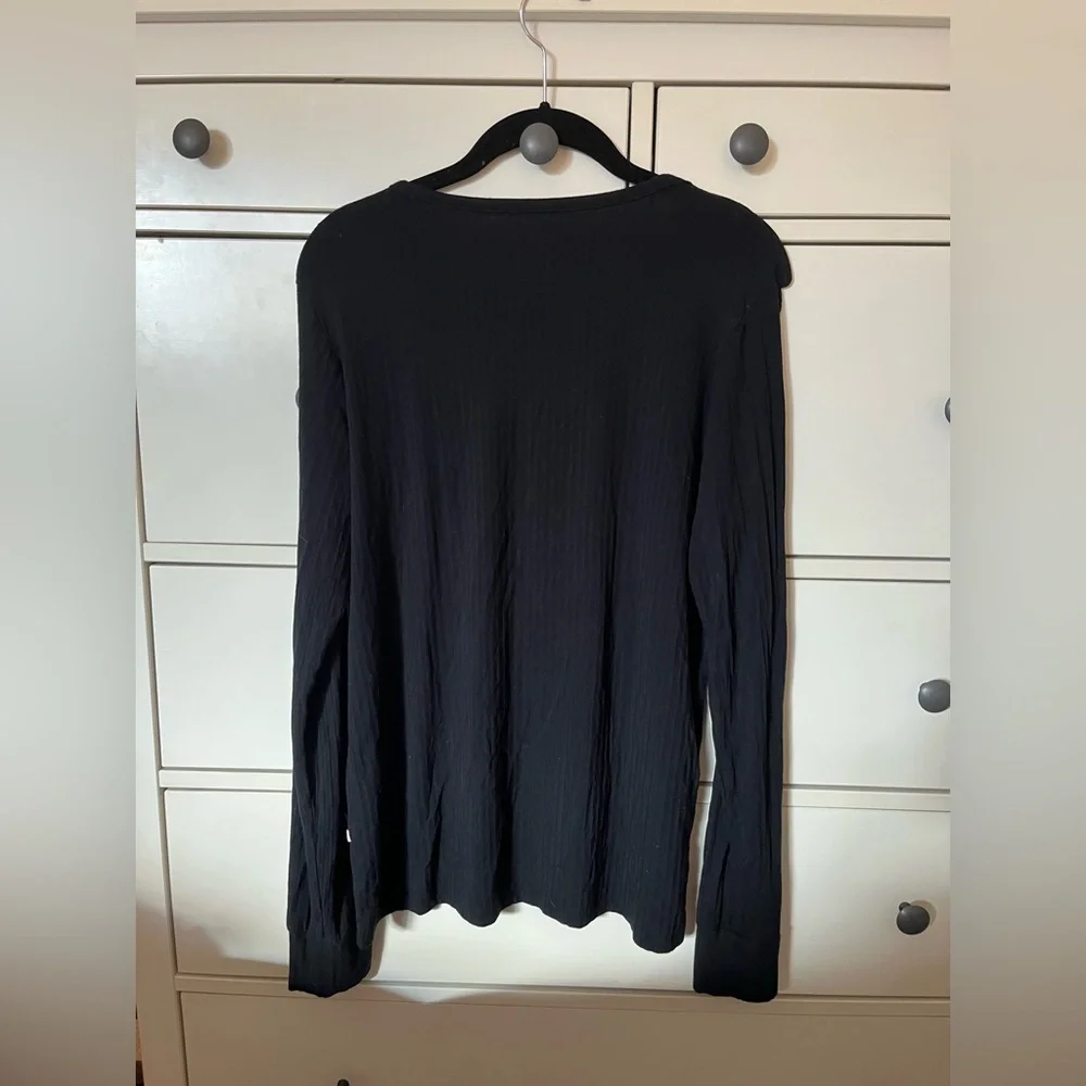 Women's Black Pajama Set - Picture 4 of 6